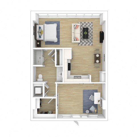 bedroom floor plan apartments for rent  the cliffs